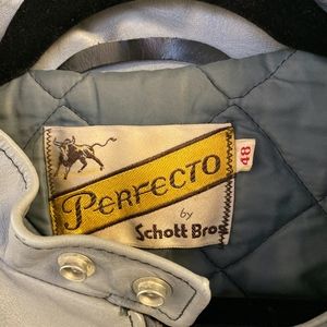 Schott Bros.NYC  Perfecto leather Jacket Size 48US